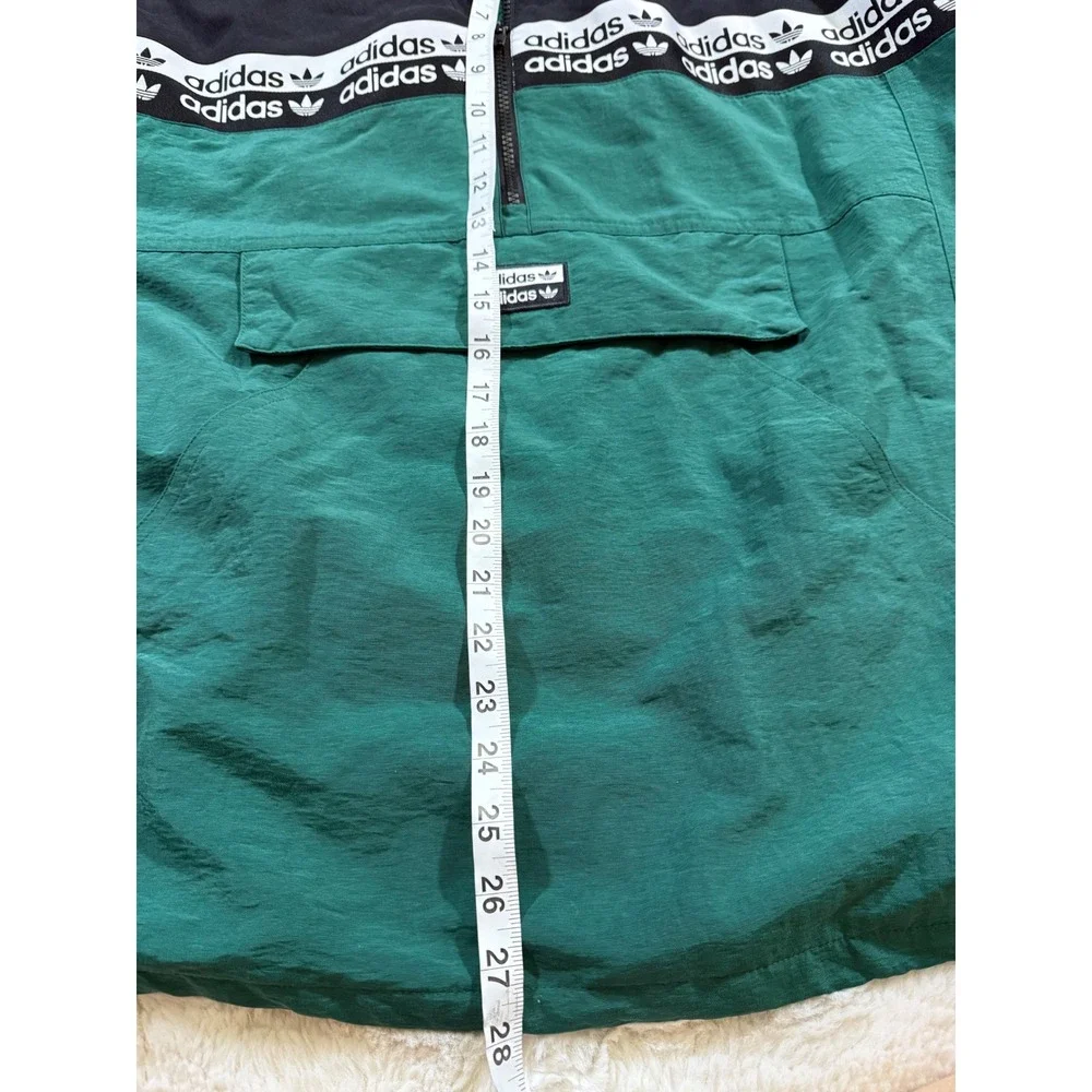 Adidas Vocal Windbreaker Anorak M Retro Jacket Collegiate Track Sports BLKD 2.0